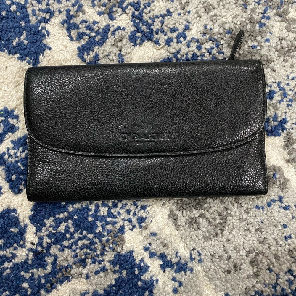 Leather Coach Wallet